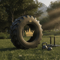 TITAN Off-Grid Tire Flip Training Tire Crown Edition