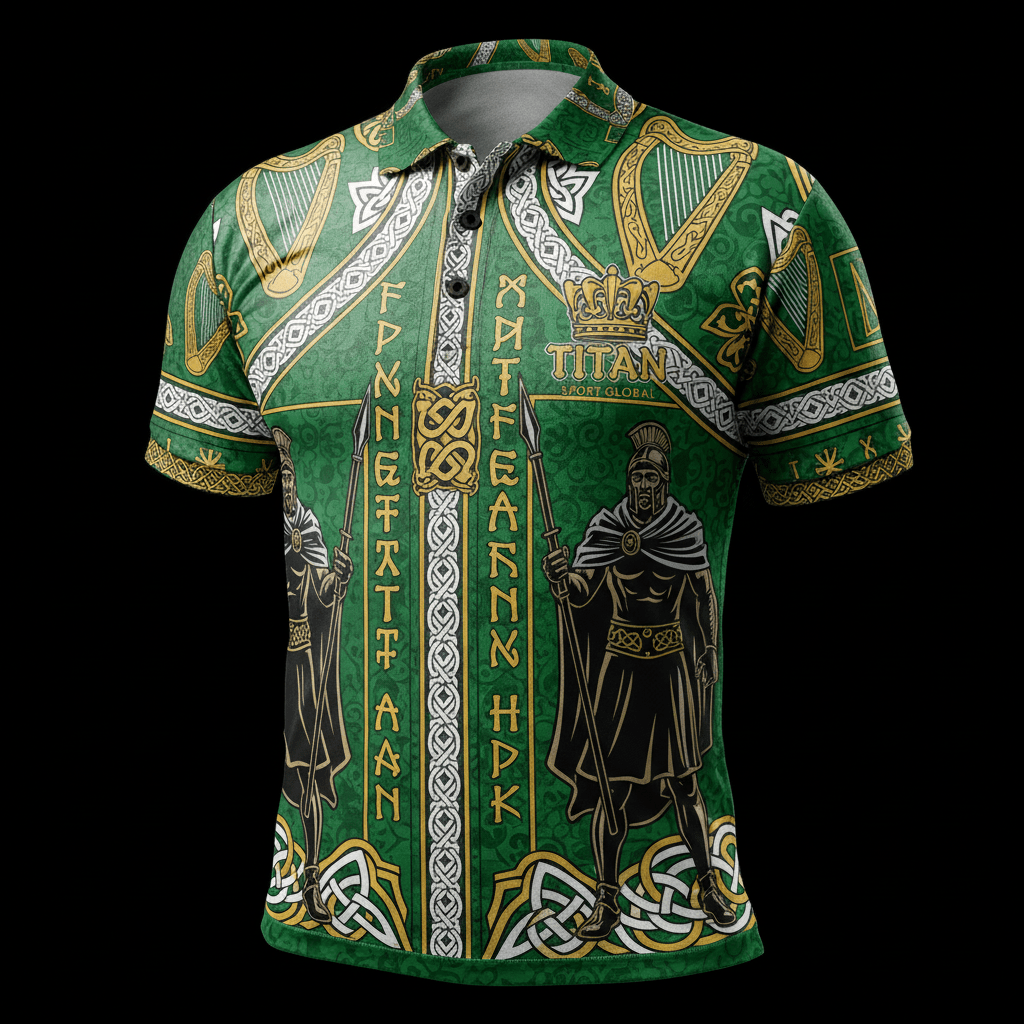 TITAN Irish Fenian Sport Polo Crown Edition