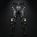 TITAN Men's Compression Tights - Full Length 4-Way Stretch Training Tights