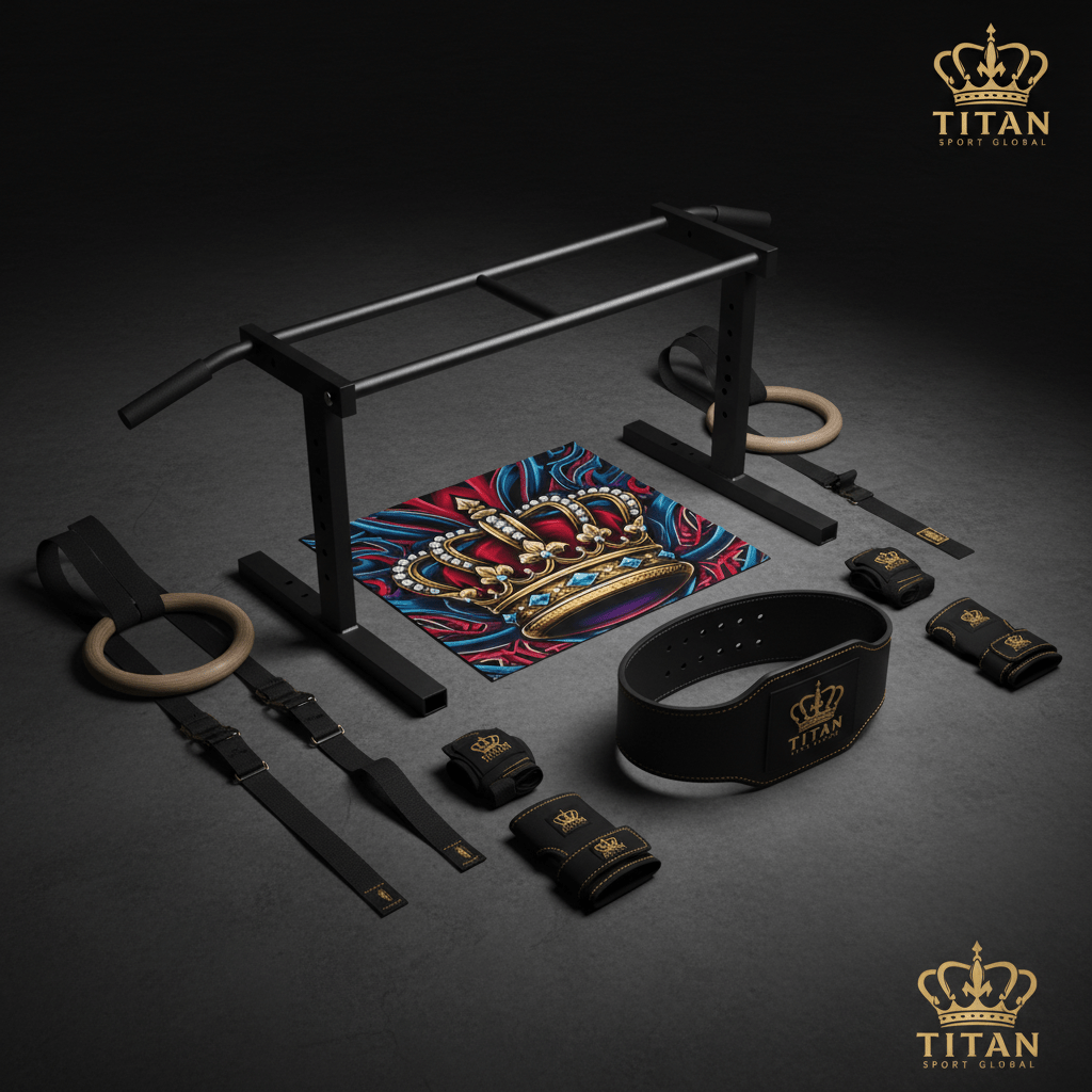 TITAN Crown Edition Powerlifting Accessories Kit