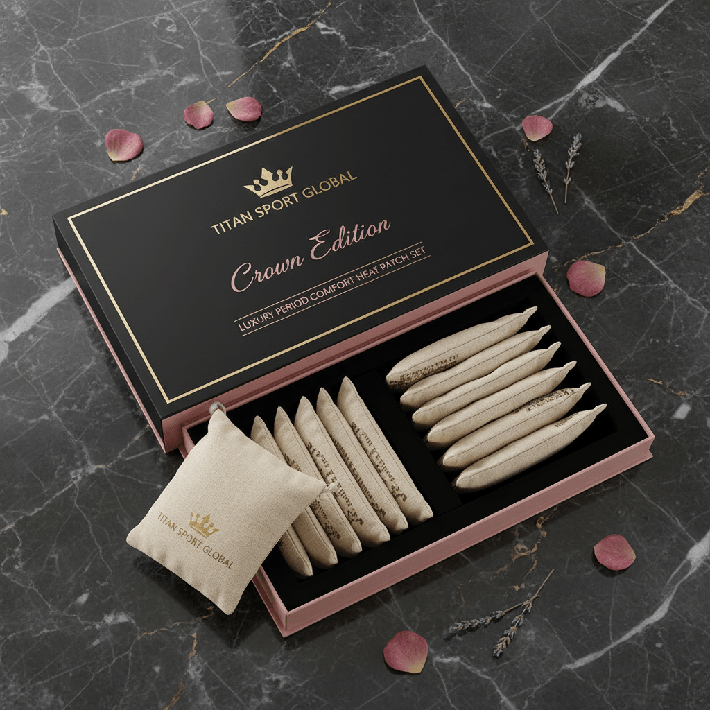 TITAN Crown Edition Luxury Herbal Period Comfort Patch Set
