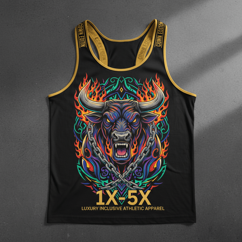 TITAN Plus Men's Iron Bull Tank — Inclusive Crown Edition
