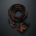 TITAN Premium Resistance Bands Set Phoenix Crown Edition flat lay