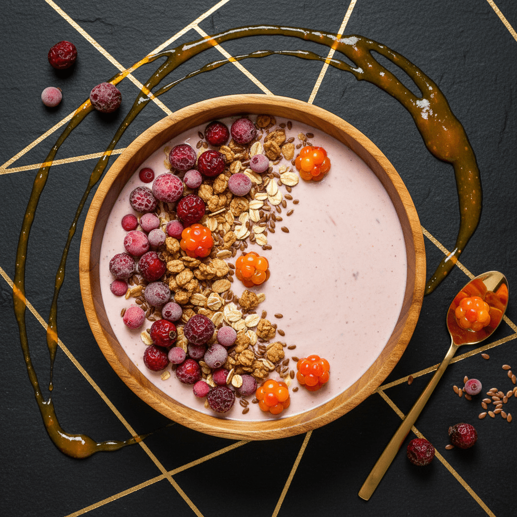 TITAN Rose Hip Lingonberry Nordic Power Protein Fruit Bowl
