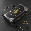 TITAN Crown Edition Rugby Post Padding Matte Black Gold