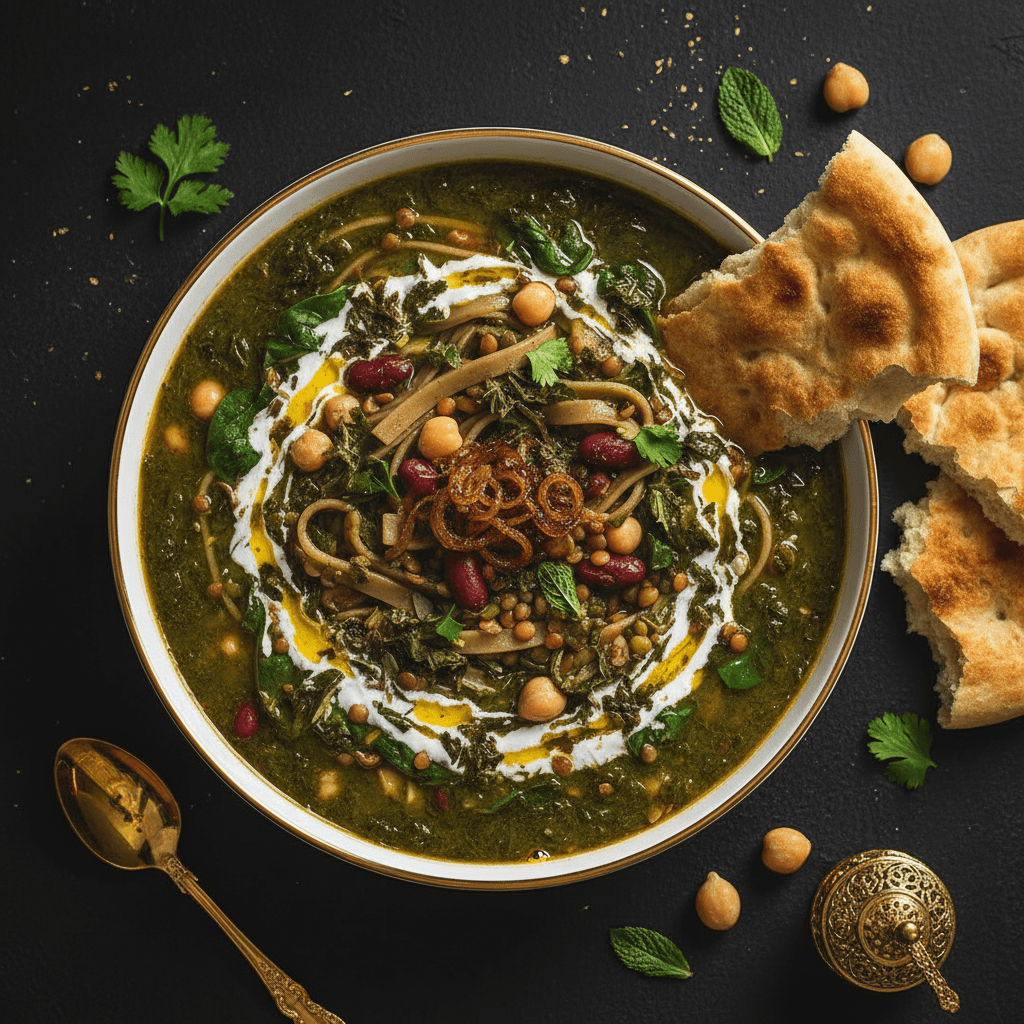 TITAN Iranian Ash Reshteh Noodle Vegan Muscle Dinner Bowl