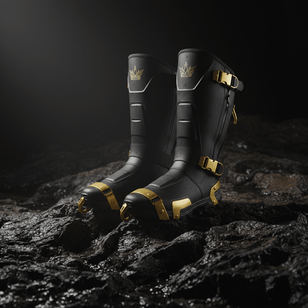 TITAN TerraShield Elite Tactical Waterproof Gaiters — Crown Edition