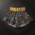 TITAN Crown Edition Tattoo Art Evil Eye Flowy Shorts Women's Athletic Bottoms