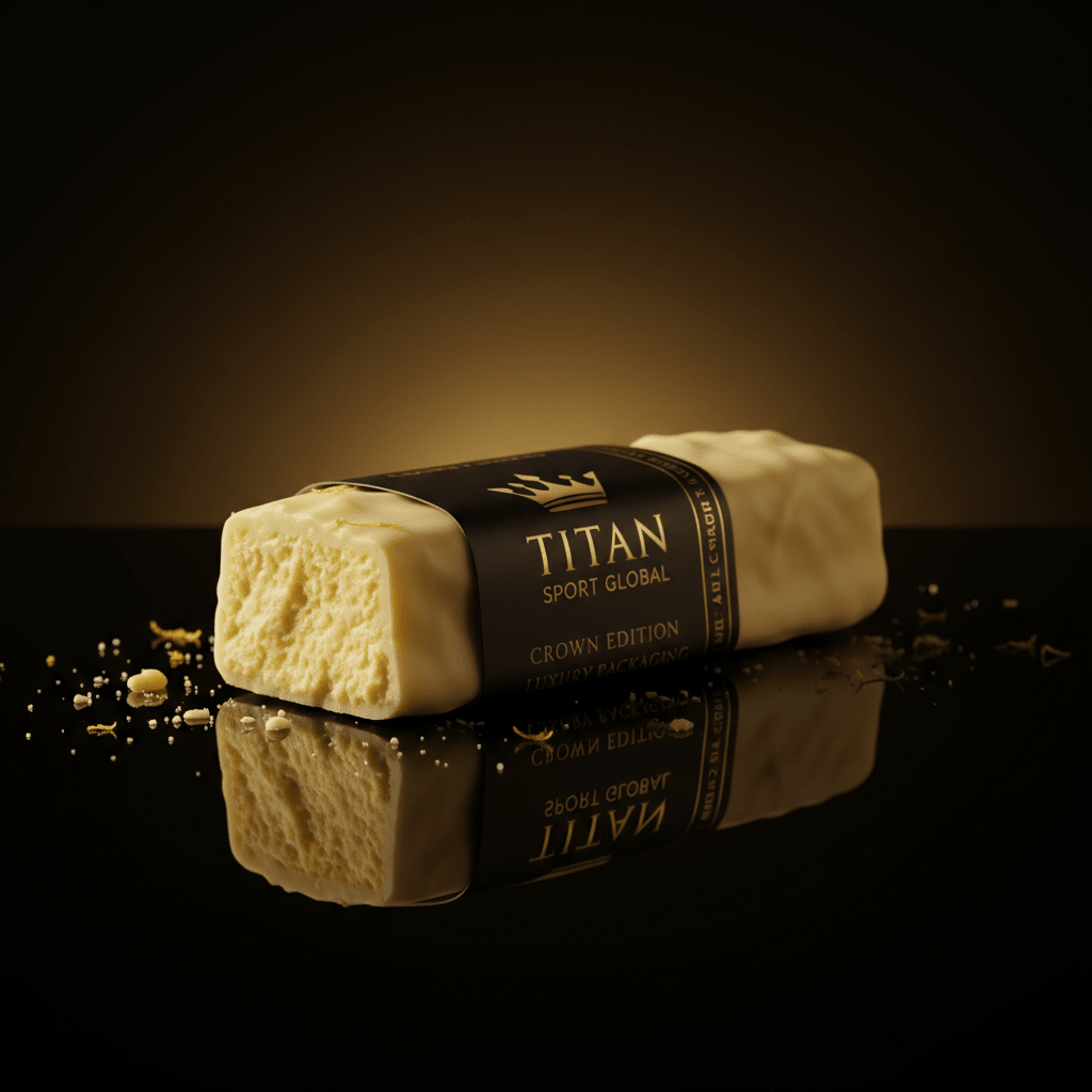 TITAN Crown White Chocolate Lemon Cheesecake Protein Bar - Crown Edition