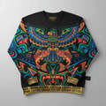 TITAN Plus Men's Haida Eagle Totem Crewneck — Inclusive Crown Edition