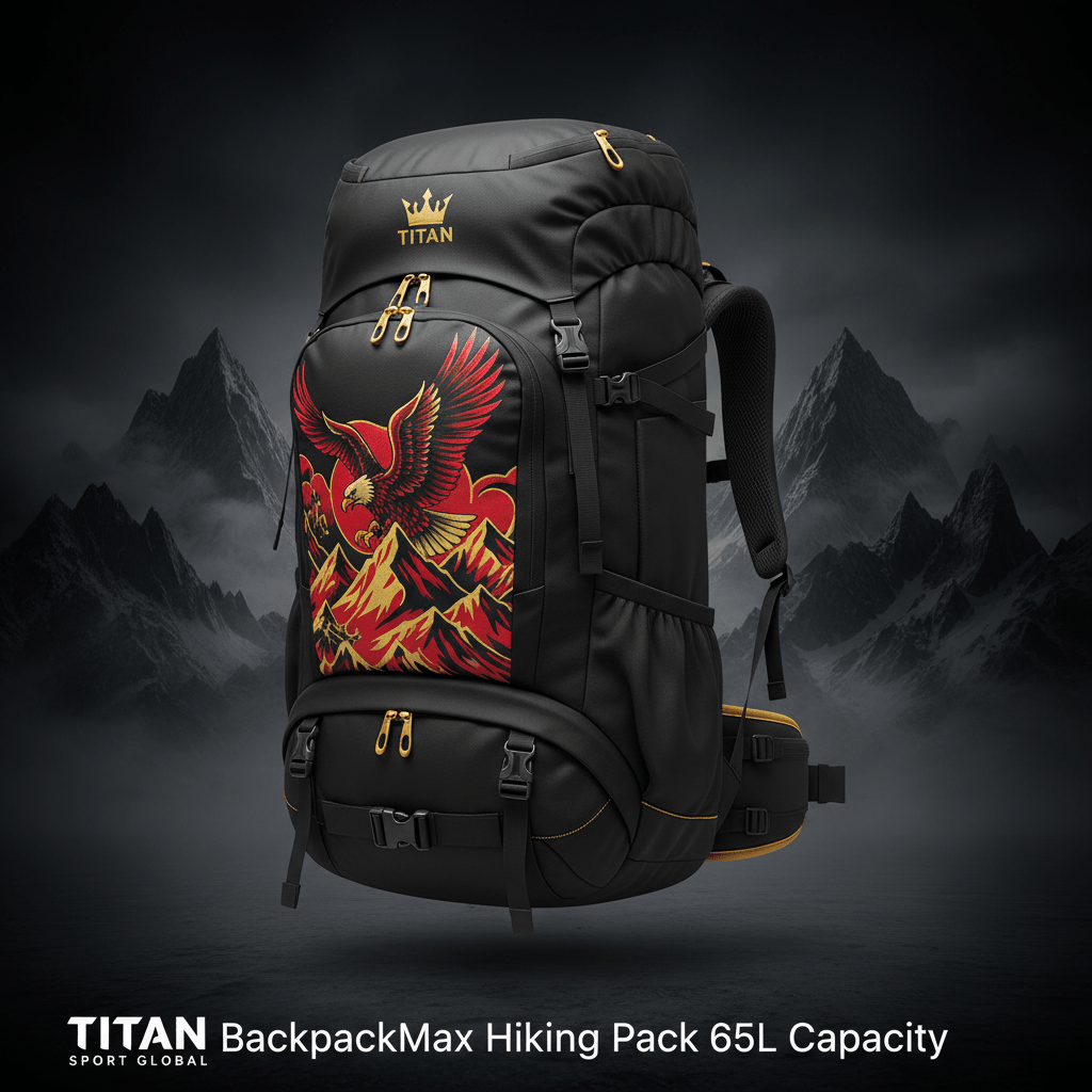 TITAN BackpackMax Hiking Pack - 65L Capacity product shot