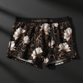 TITAN Women's Cozy Boxer Shorts Magnolia Queen Crown Edition
