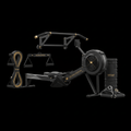 TITAN All-In-One Rowing Athlete's Upper Body Power Home Gym Kit — Crown Edition
