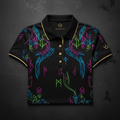 TITAN Women's Neon Norse Rune Sport Polo — Valkyrie Edition