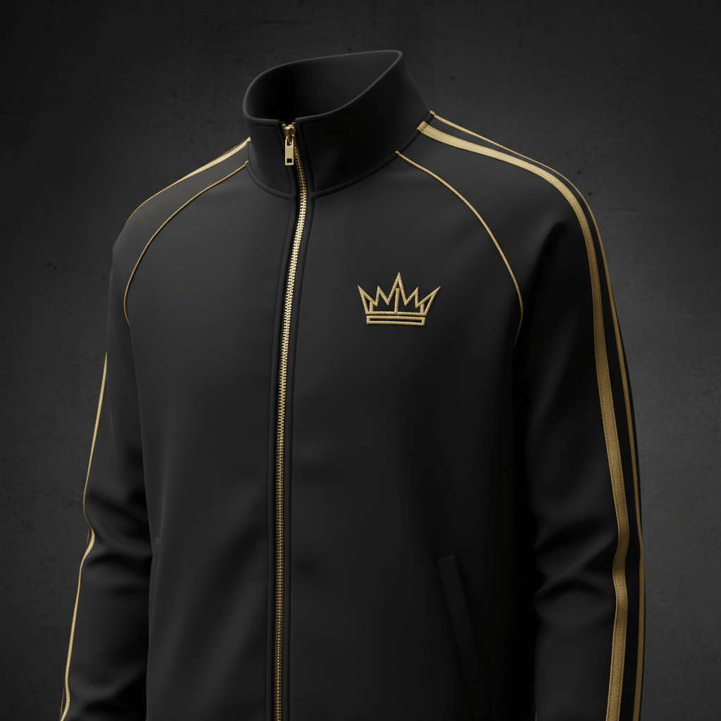 Crown Warrior Track Jacket — TITAN Crown Edition
