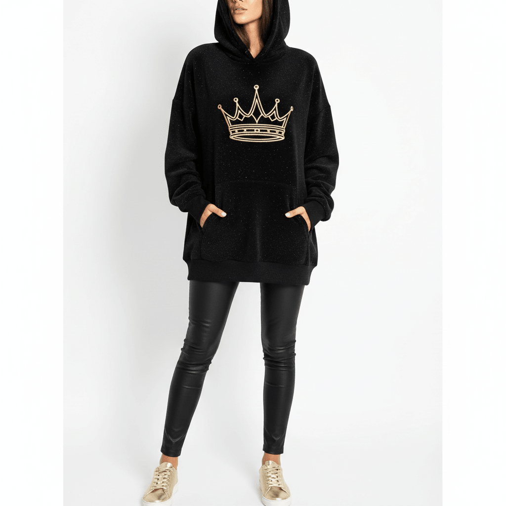 TITAN Midnight Royale Women’s Hoodie — Crown SWAG Edition