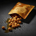 TITAN Roasted Chickpea Snack – Honey Mustard, premium product photography