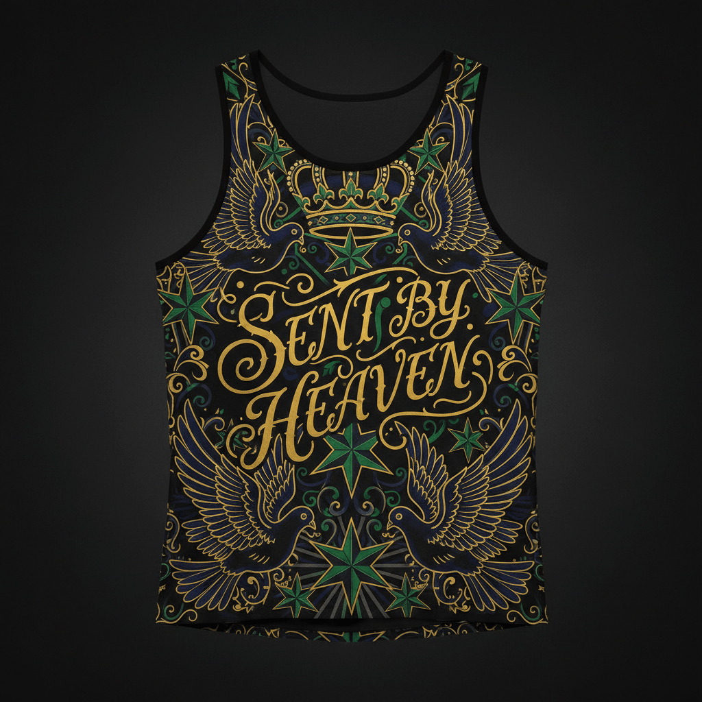 Men's Tank — Sent By Heaven — Crown Edition