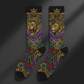 TITAN Crown Edition Tattoo Art Fencing Socks