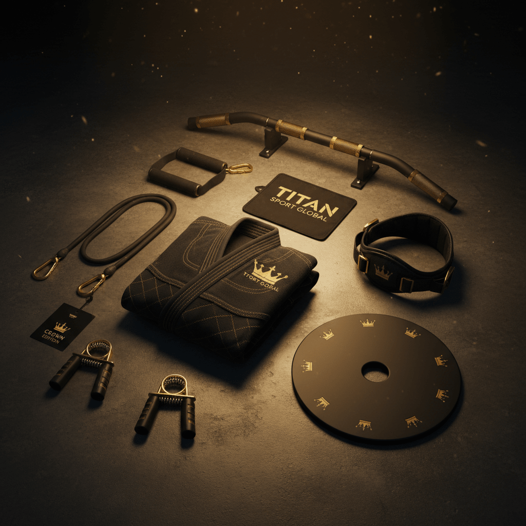 TITAN All-In-One Judo & Grappling Home Gym Kit Crown Edition
