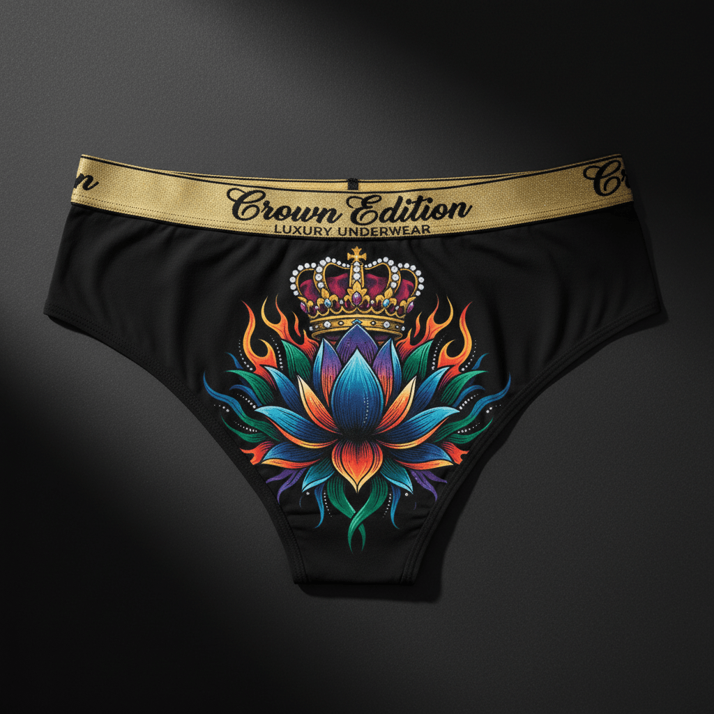 TITAN Women's Lotus Crown Seamless Thong — Crown Edition
