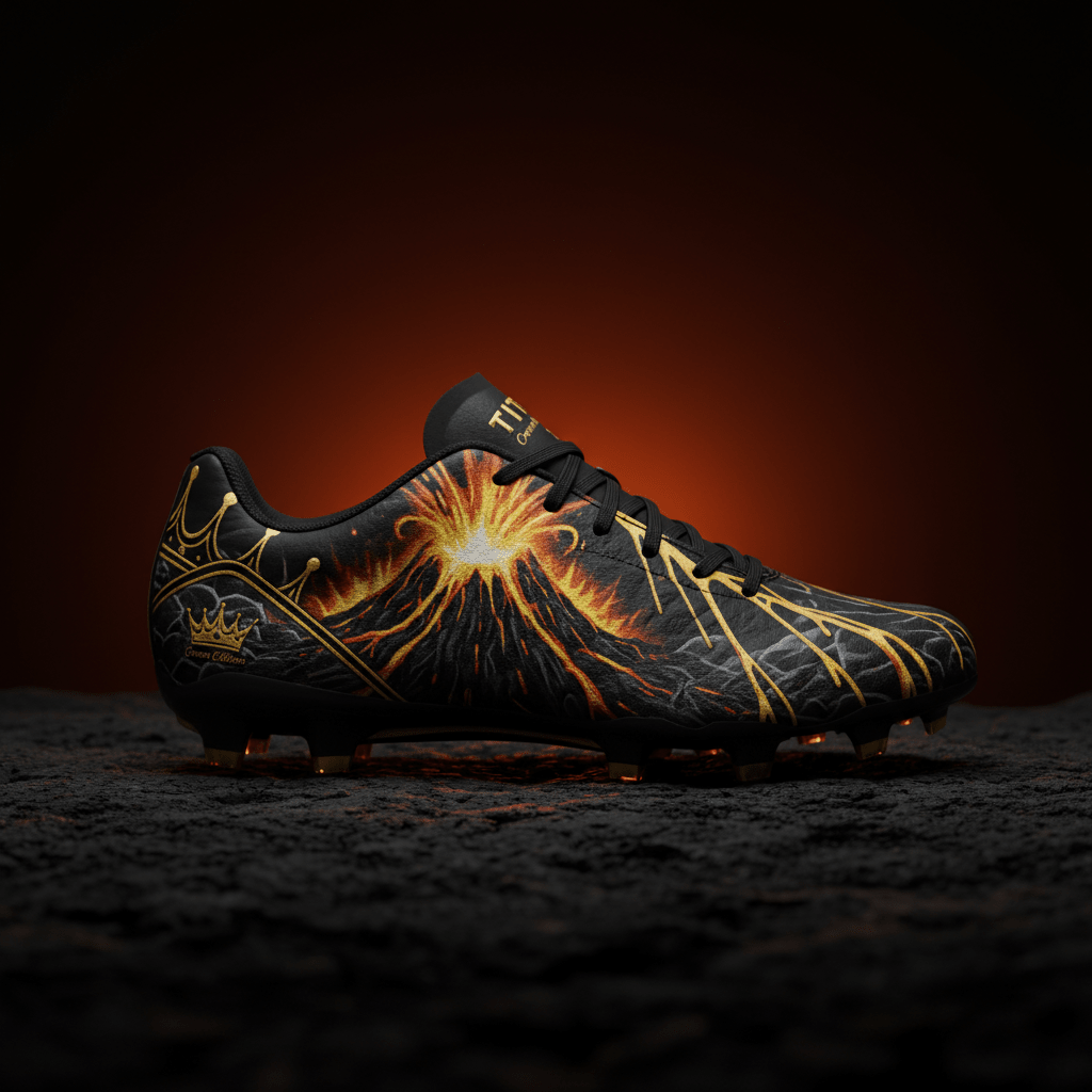 TITAN Sport Cleat Volcanic Gold Crown Edition