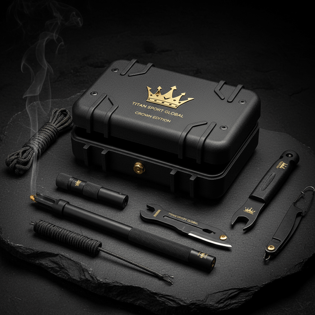 TITAN Tactical Fire Starter Kit Crown Edition