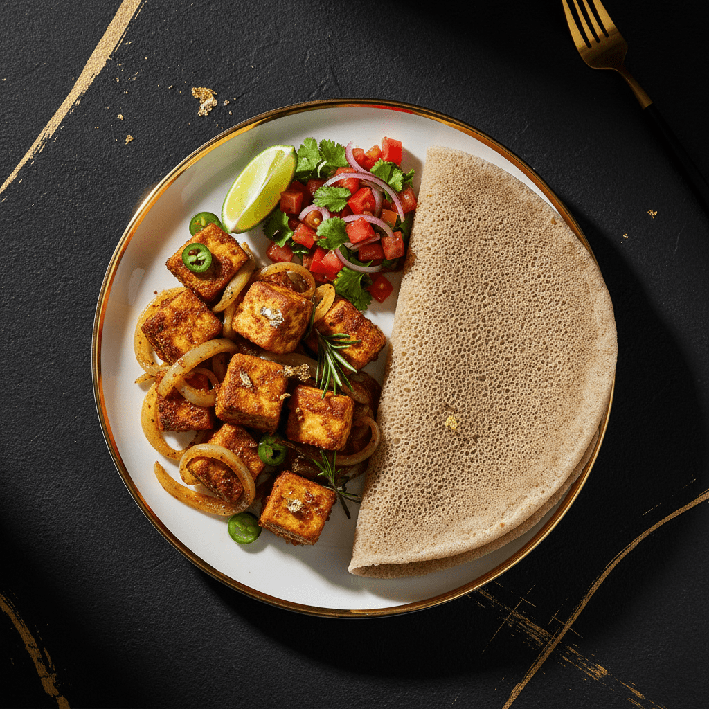 TITAN Ethiopian Tibs Tofu Vegan Muscle Dinner