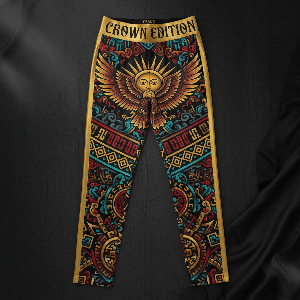 TITAN Crown Edition Tattoo Art Inca Condor Track Pants Women's Athletic Bottoms