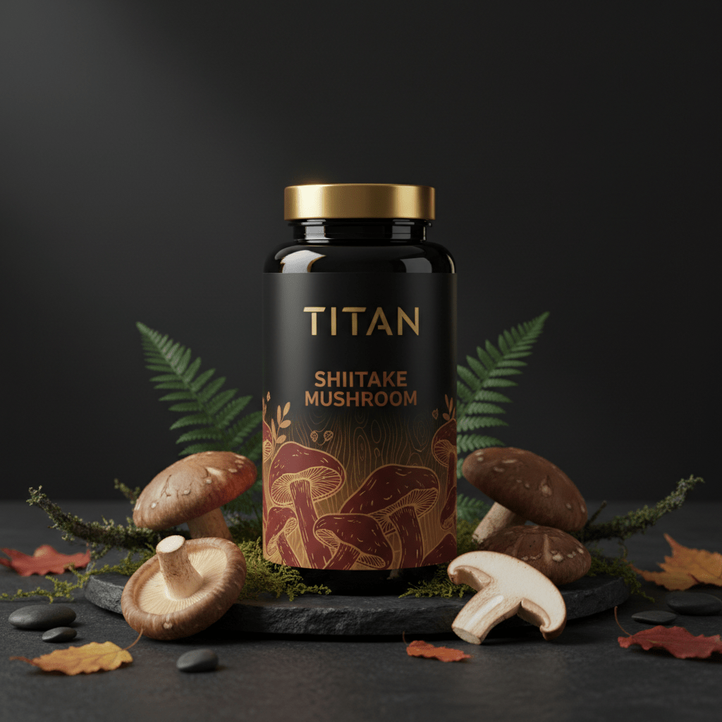 TITAN Shiitake Mushroom - Immune & Cholesterol Support