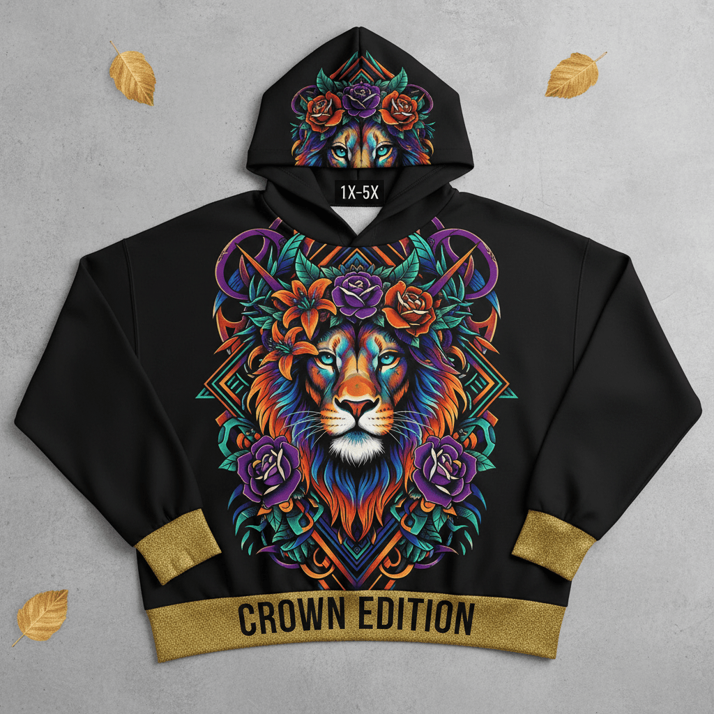 TITAN Plus Women's Lioness Crown Hoodie — Inclusive Crown Edition