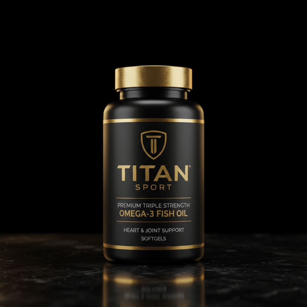 TITAN Omega-3 Fish Oil - Triple Strength Heart & Joint Support