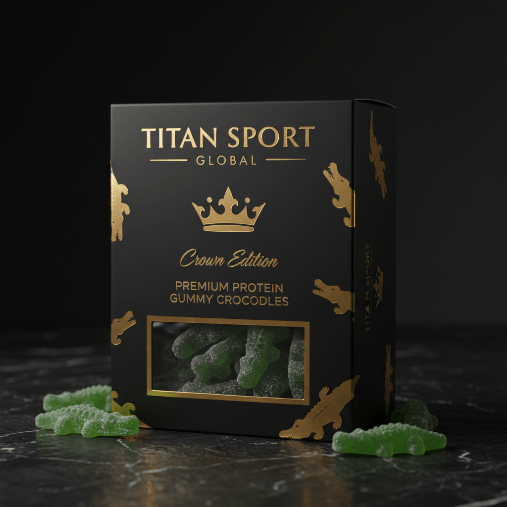 Crown High-Protein Gummy Crocodiles