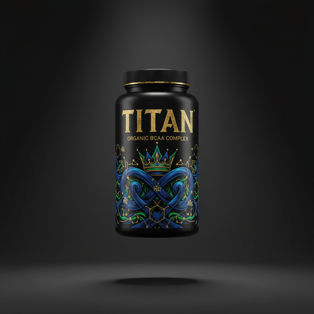 TITAN Organic BCAA Complex - Muscle Building & Recovery
