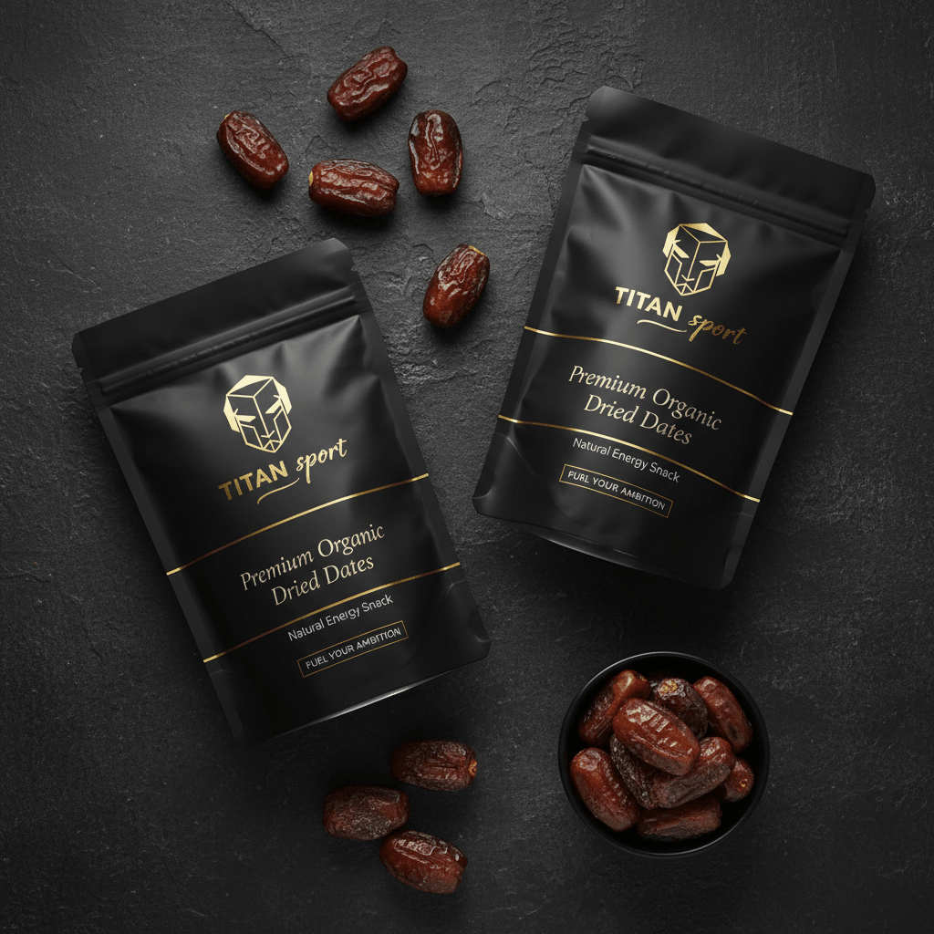 TITAN Organic Dried Dates - Natural Energy
