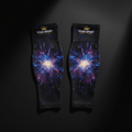Men's Compression Calf Sleeves — Cosmic Burst