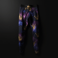 Men's Compression Full Tights — Galaxy Crown