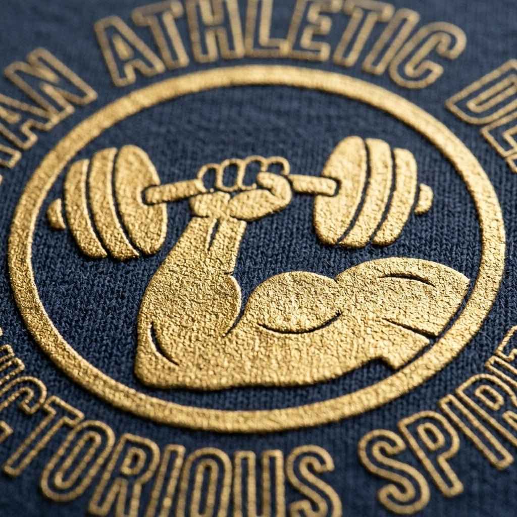 1940s Gym Class Tee - Victory Navy