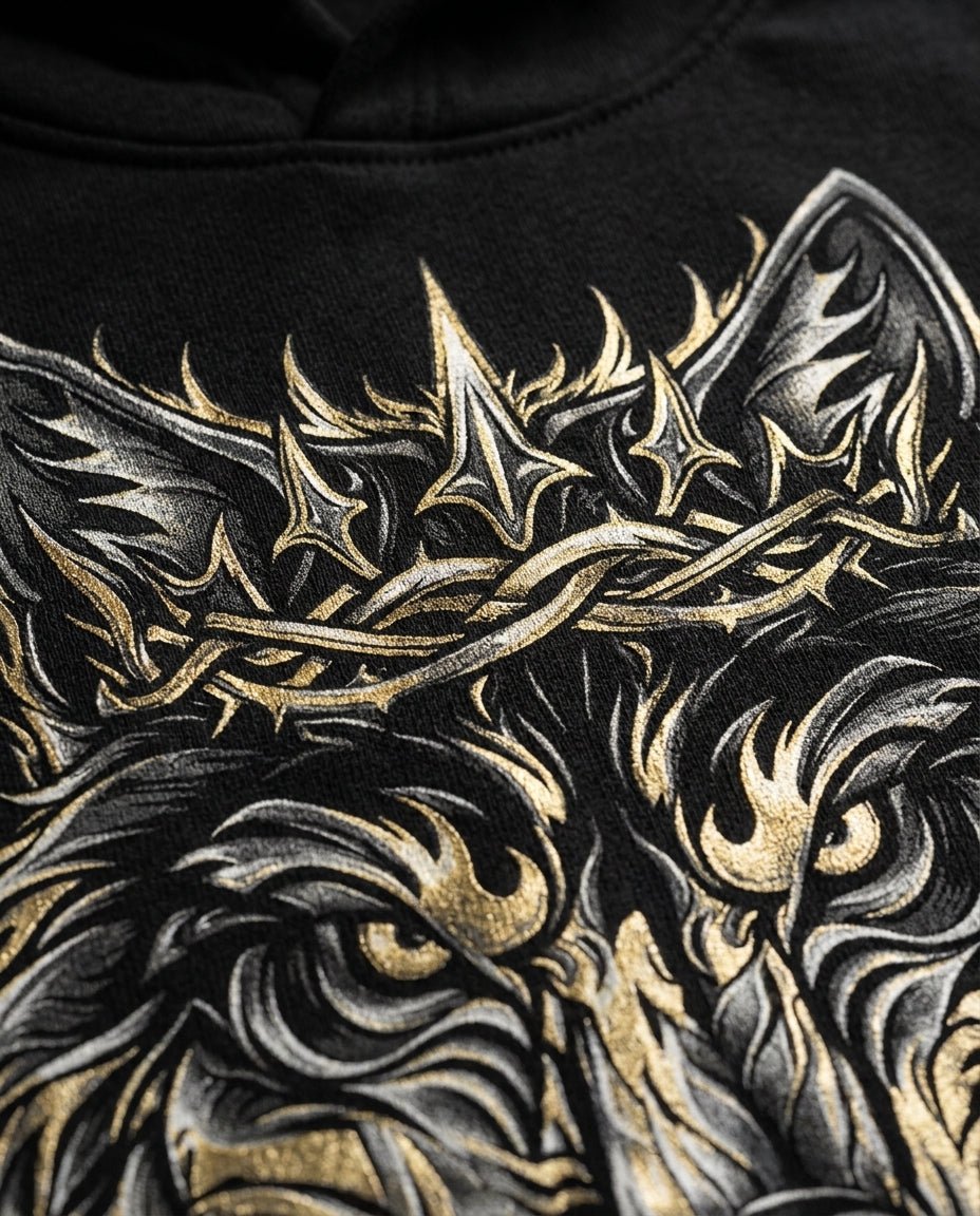 Sleeveless Hoodie — Graphic Texture Detail | Generated by Modelize
