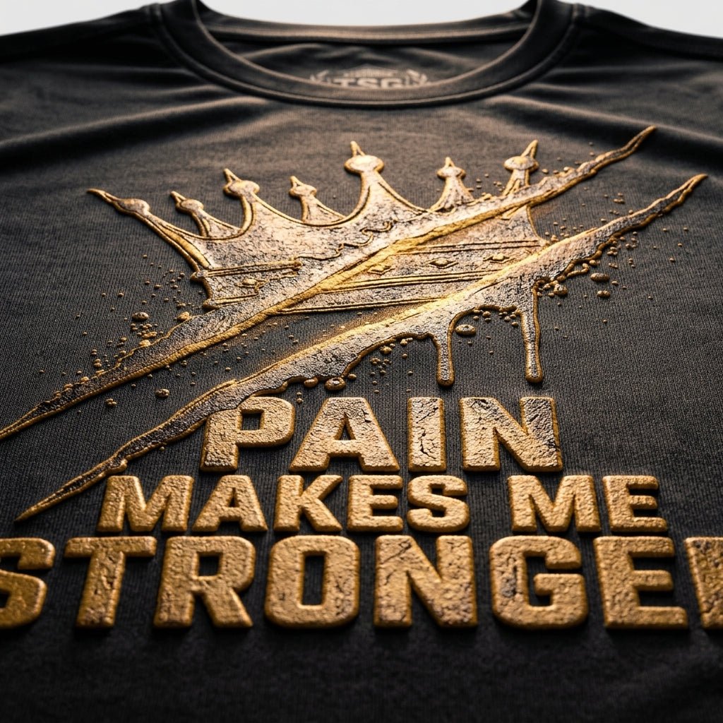 Compression T-shirt — Print and Fabric Detail | Generated by Modelize