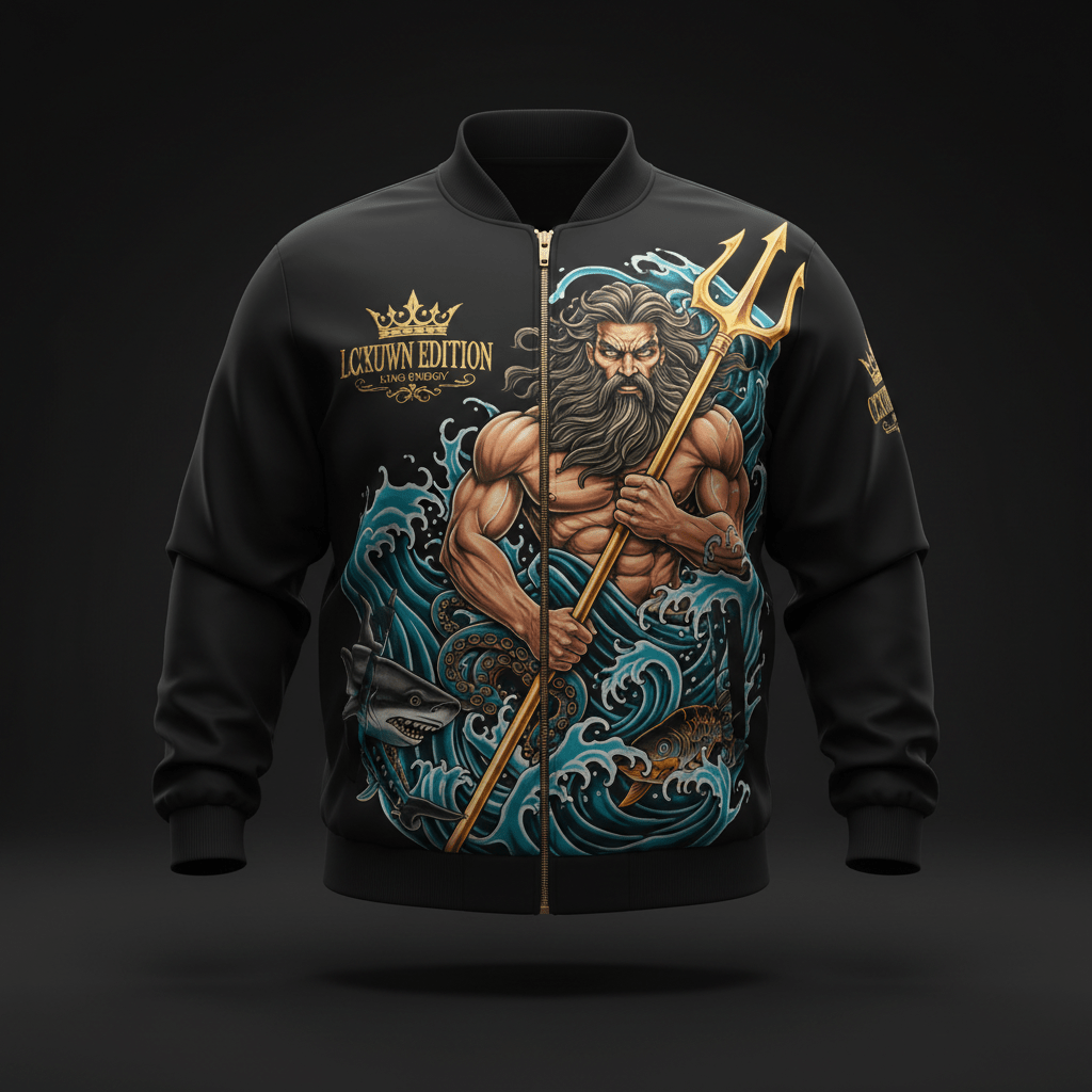 Product 2 — Poseidon Trident Zip Jacket