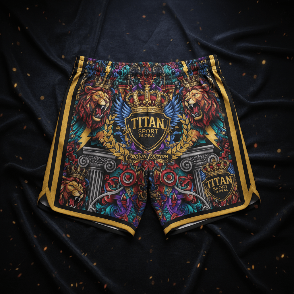TITAN All-Over Print Athletic Shorts