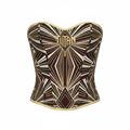 TITAN Art Deco Corset Top