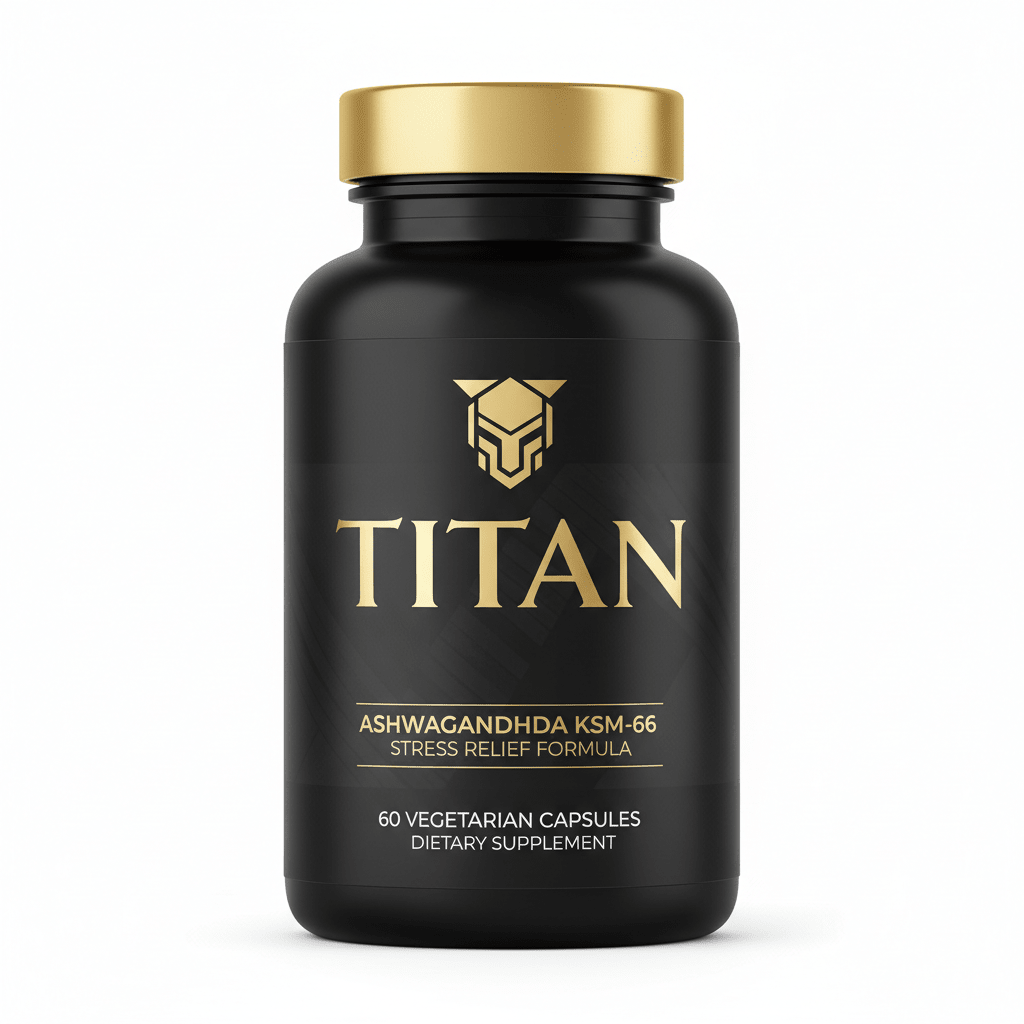 TITAN Ashwagandha - KSM-66 Stress Relief