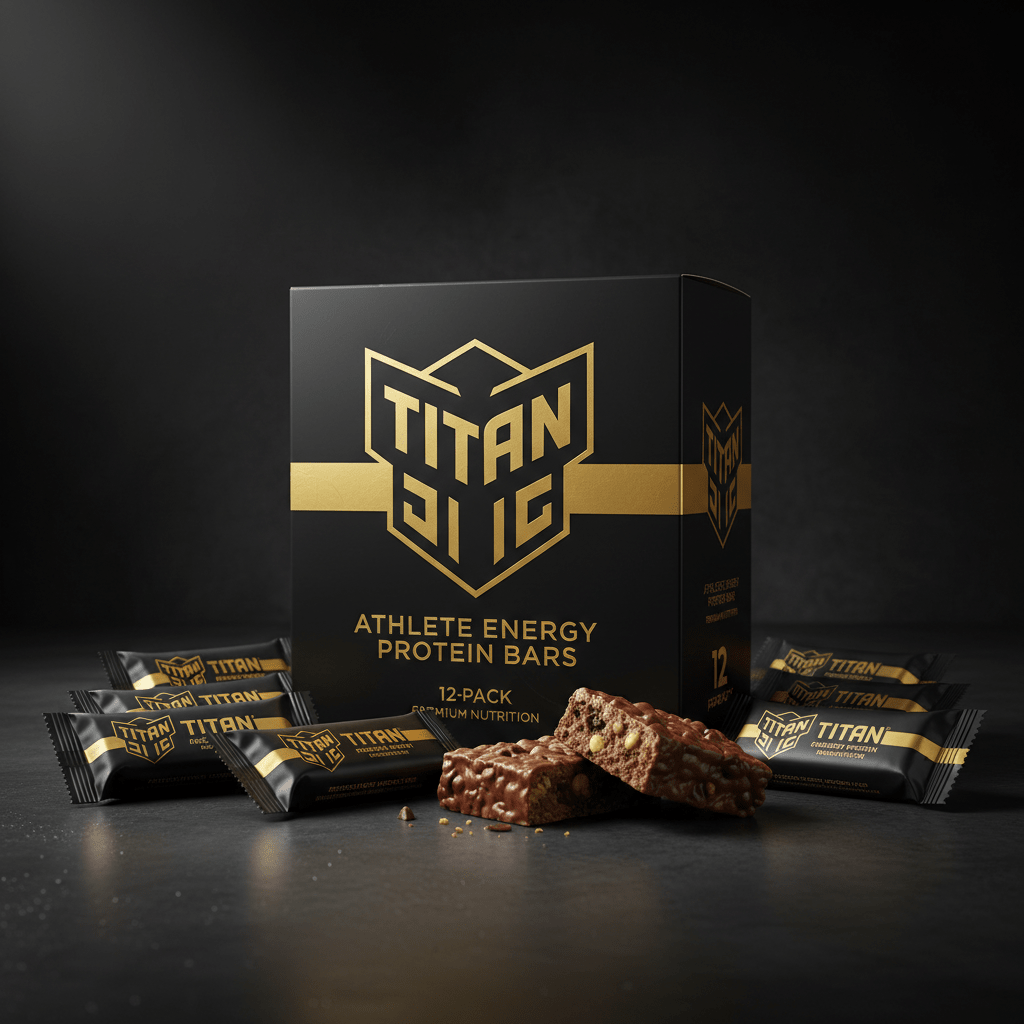 TITAN Athlete Energy Bars 12-Pack
