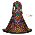 TITAN Baroque Maxi Dress