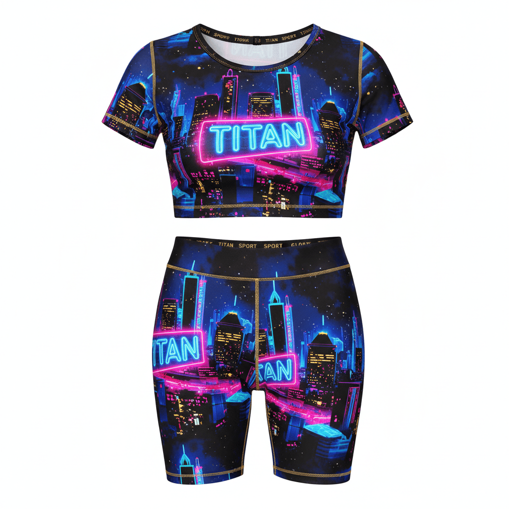 TITAN City Skyline Biker Set