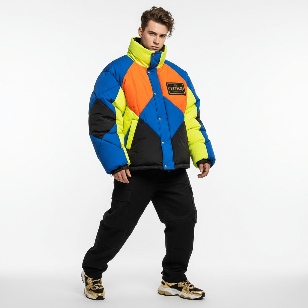 TITAN Color-Block Puffer