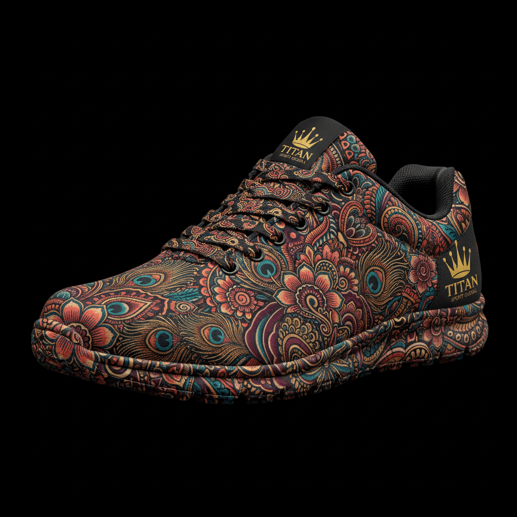 TITAN Color Henna Paisley Women's Training Shoe