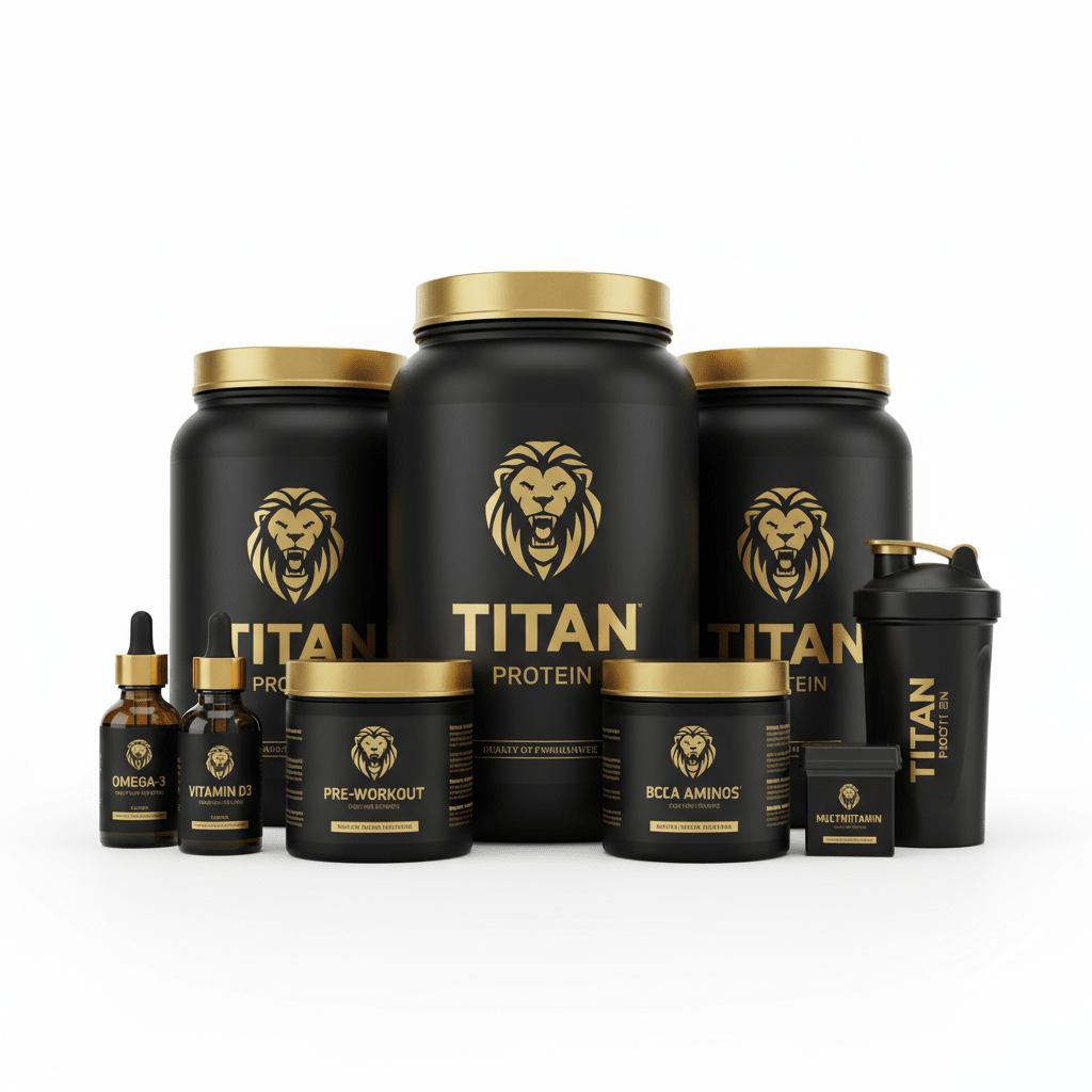 TITAN Complete Athlete Supplement Stack
